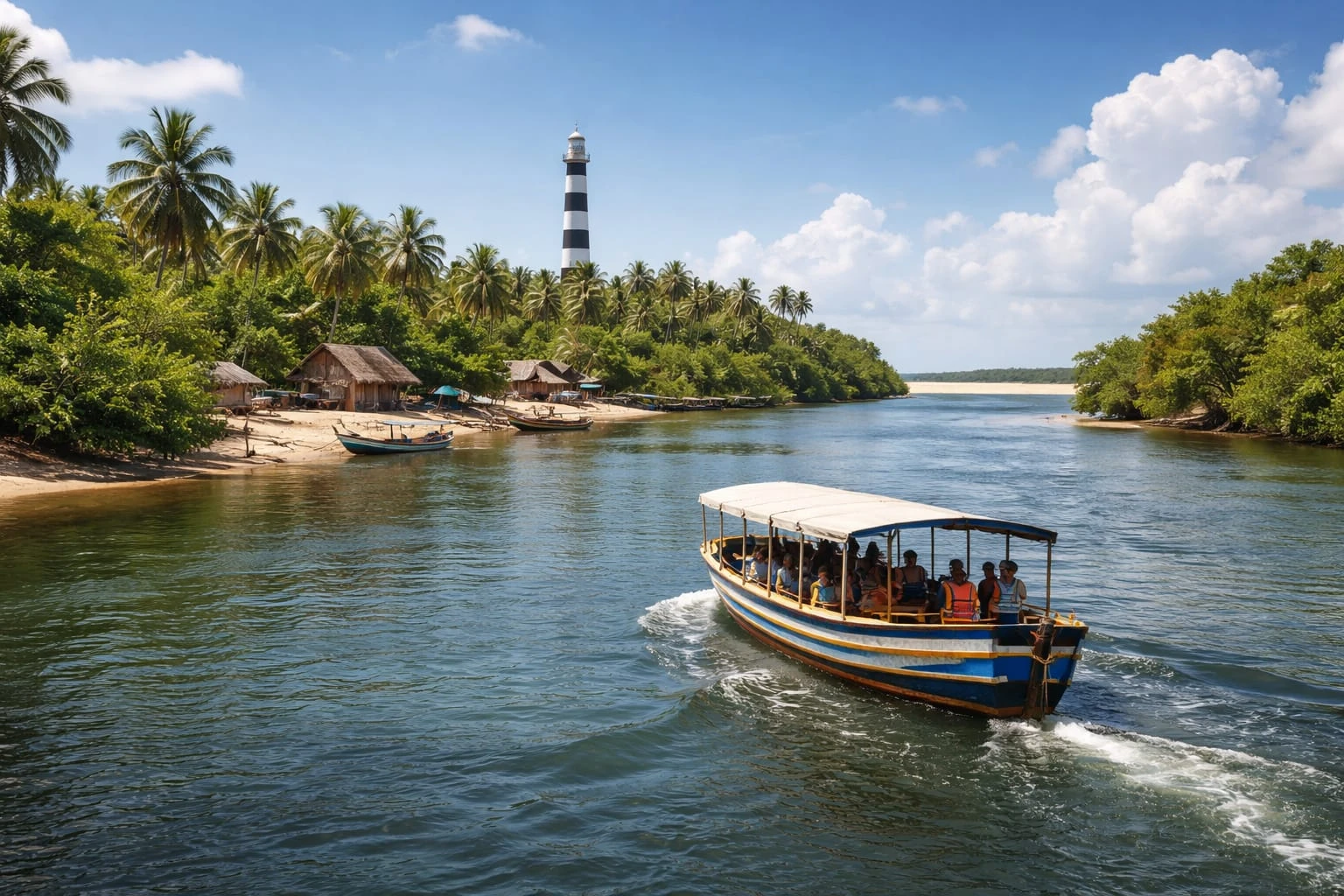 Passeio de barco pelo Rio Preguiças
